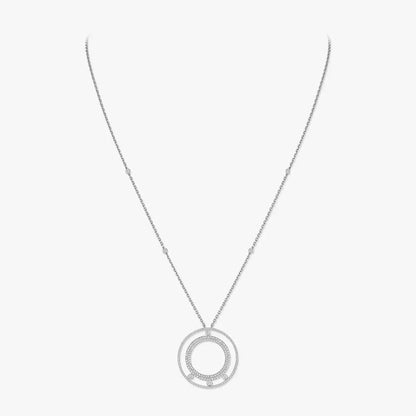 [lume Jewelry]Move Romane Long Pave_-Set Diamond Necklace