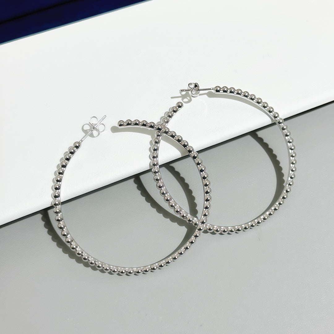 [lume Jewelry] SMOOTH BEAD STUD EARRINGS