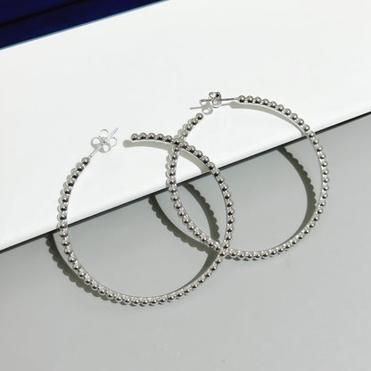 [lume Jewelry] SMOOTH BEAD STUD EARRINGS