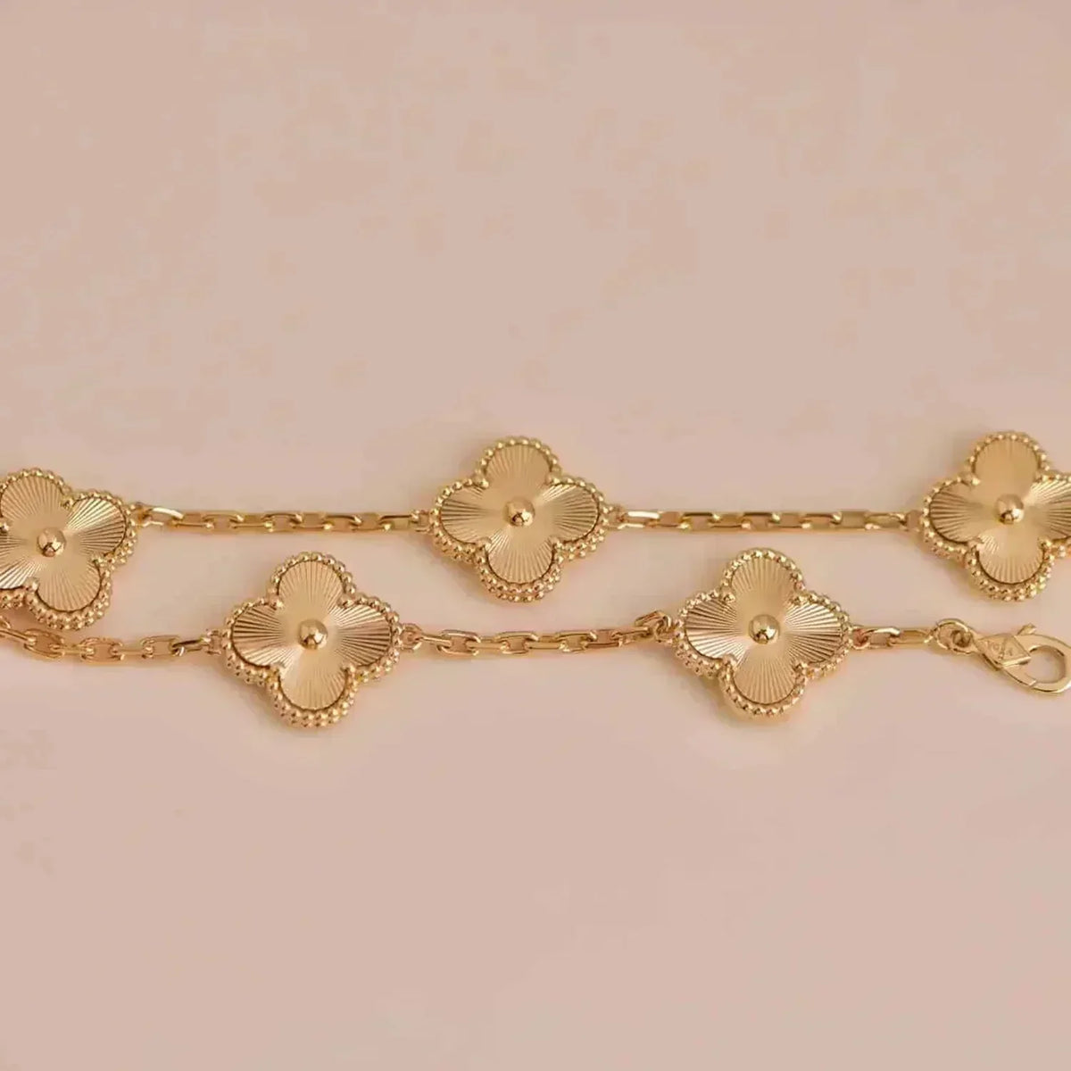 [lume Jewelry]New  CLOVER 5 MOTIF LASER BRACELET COLLECTION