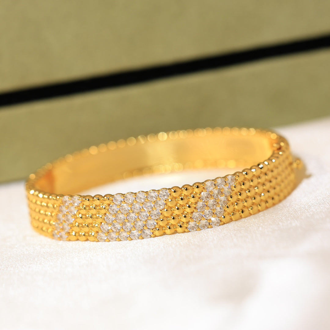 [lume Jewelry]  FIVE-ROW DIAMOND BRACELET