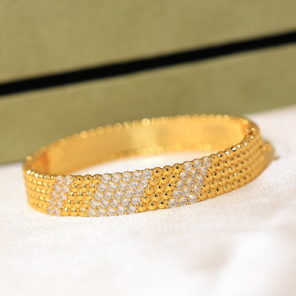 [lume Jewelry]  FIVE-ROW DIAMOND BRACELET