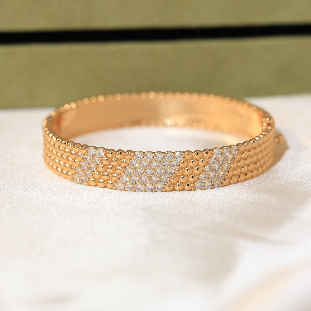 [lume Jewelry]  FIVE-ROW DIAMOND BRACELET