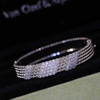 [lume Jewelry]  FIVE-ROW DIAMOND BRACELET
