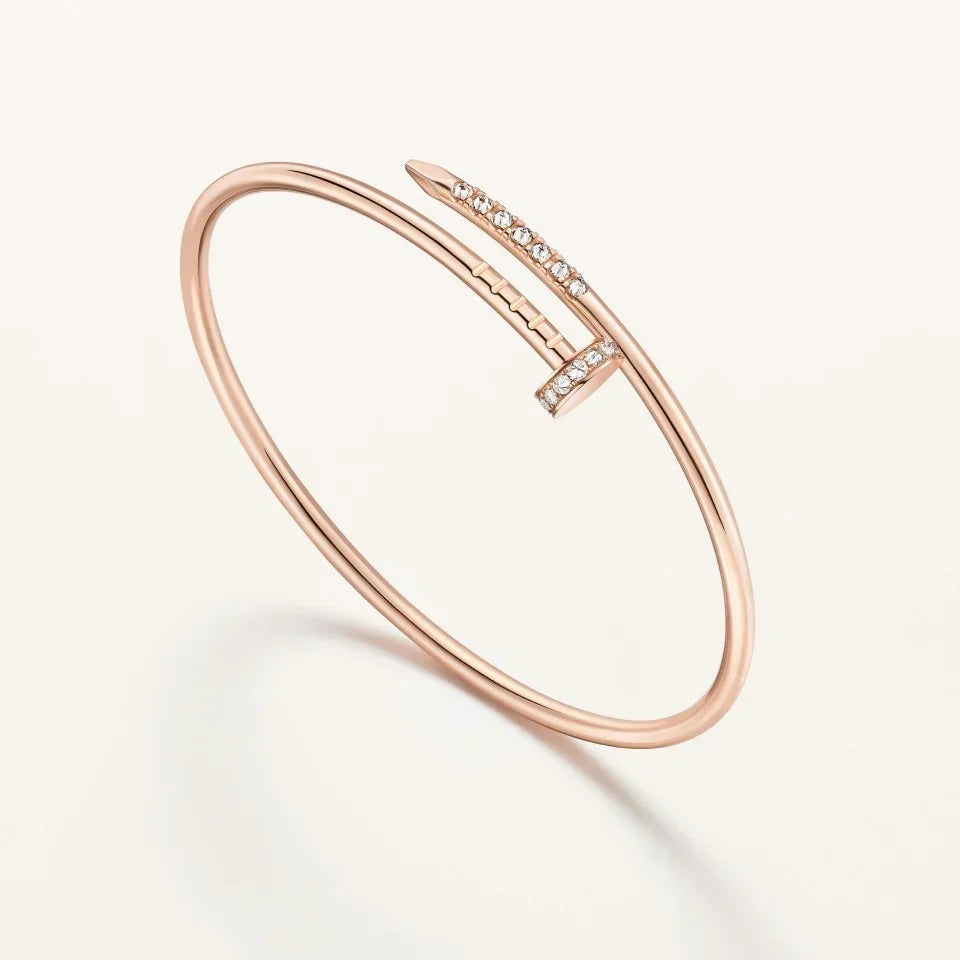 [lume Jewelry]JUSTE BRACELET 2.5MM DIAMONDS NEW