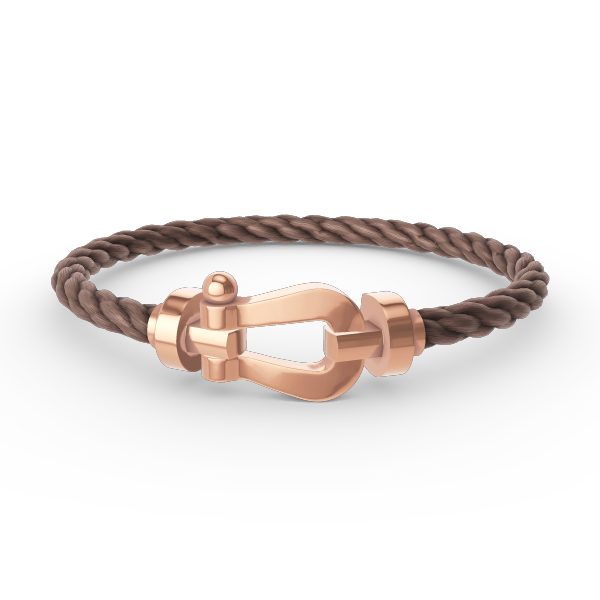 ¡®lume Jewelry¡¯FORCE LARGE HORSESHOE NO DIAMOND BRACELET ROSE GOLD