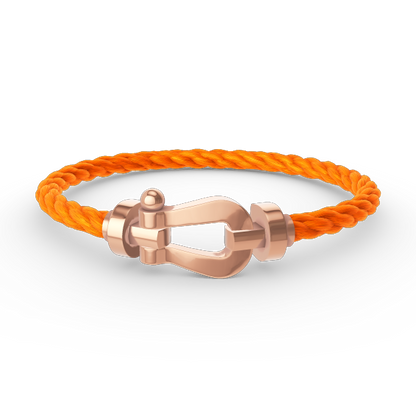 ¡®lume Jewelry¡¯FORCE LARGE HORSESHOE NO DIAMOND BRACELET ROSE GOLD
