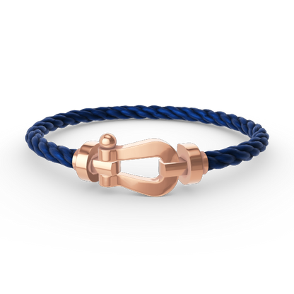 ¡®lume Jewelry¡¯FORCE LARGE HORSESHOE NO DIAMOND BRACELET ROSE GOLD
