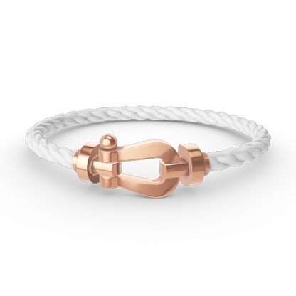 ¡®lume Jewelry¡¯FORCE LARGE HORSESHOE NO DIAMOND BRACELET ROSE GOLD