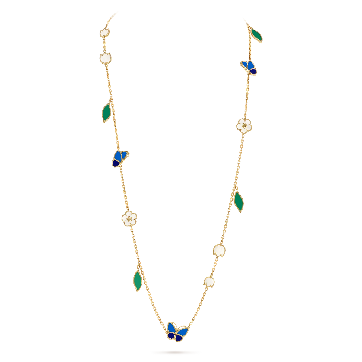 [lume Jewelry] 26 NEW CLOVER 15 MOTIFS LUCKY NECKLACE