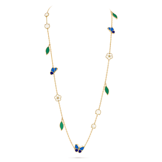 [lume Jewelry] 26 NEW CLOVER 15 MOTIFS LUCKY NECKLACE