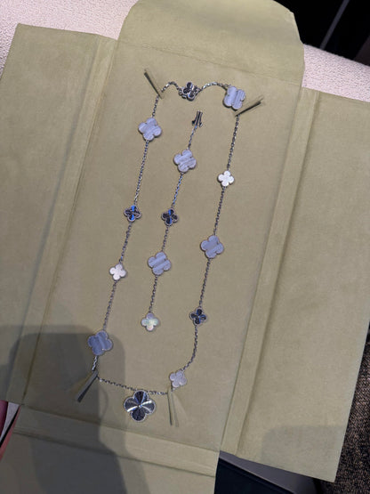 [¡®lume Jewelry¡¯] 25 NEW CLOVER 15 MOTIFS PURPLE CHALCEDONY