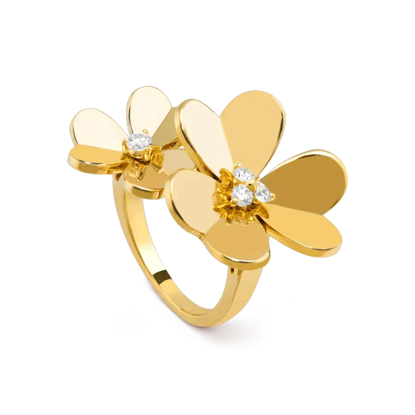 ¡®lume Jewelry¡¯CLOVER COMOS GOLD DIAMOND RING