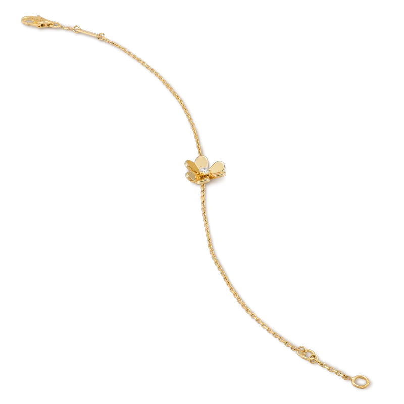 ¡®lume Jewelry¡¯FRIVOLE GOLD FLOWER PINK MALACHITE BRACELET