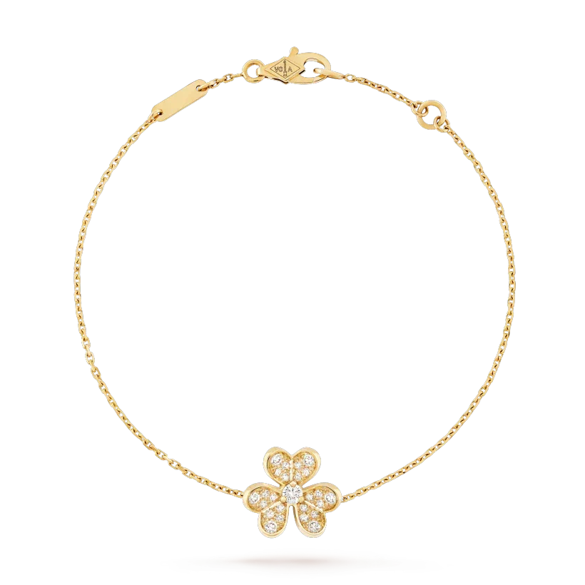 ¡®lume Jewelry¡¯FRIVOLE GOLD FLOWER DIAMOND BRACELET