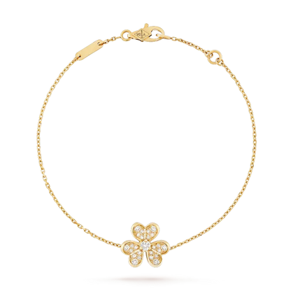 ¡®lume Jewelry¡¯FRIVOLE GOLD FLOWER DIAMOND BRACELET