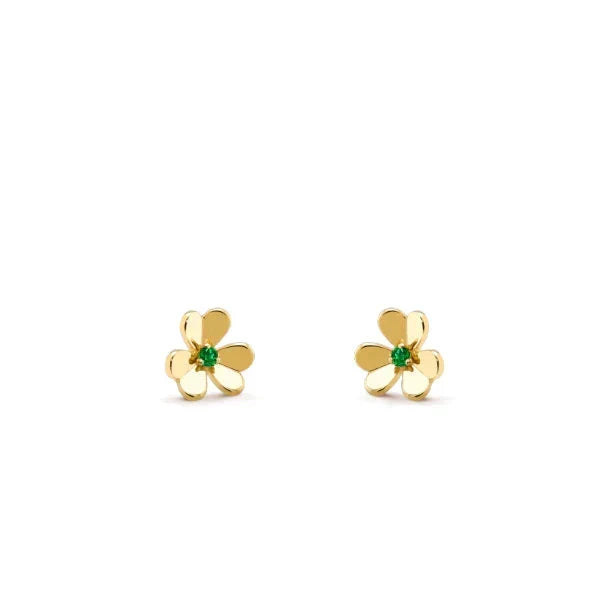 ¡®lume Jewelry¡¯FRIVOLE  FLOWER MALACHITE EARRINGS