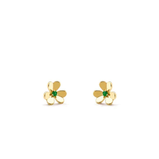 ¡®lume Jewelry¡¯FRIVOLE  FLOWER MALACHITE EARRINGS