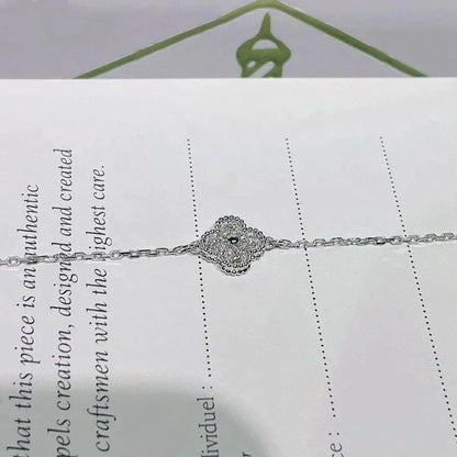¡®lume Jewelry¡¯CLOVER  SINGLE FLOWER BRACELET SILVER