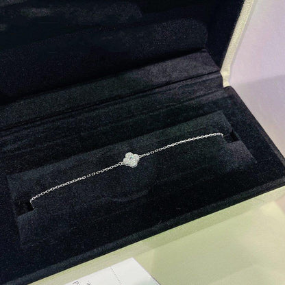 ¡®lume Jewelry¡¯CLOVER  SINGLE FLOWER BRACELET SILVER