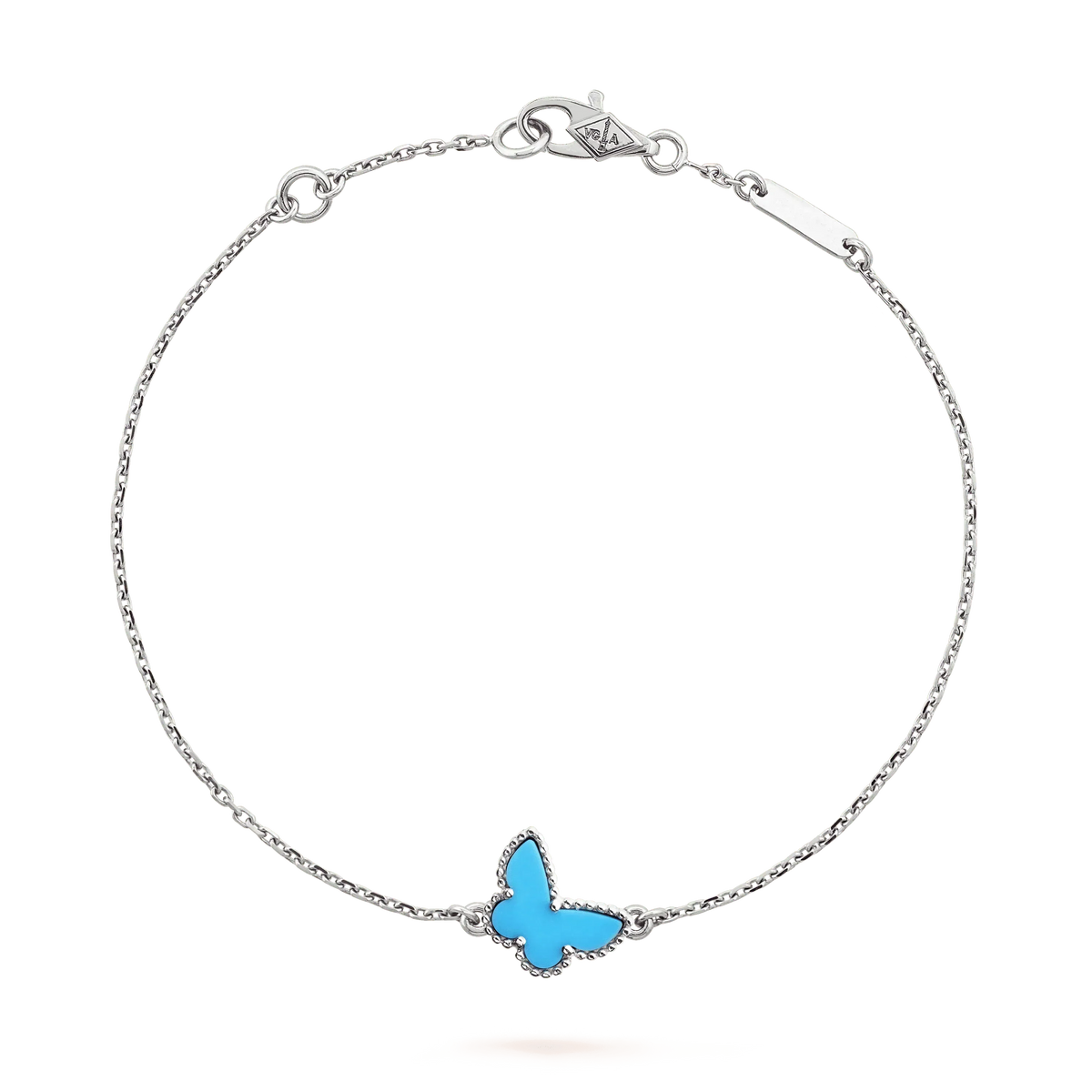 ¡®lume Jewelry¡¯BUTTERFLY TURQUOISE BUTTERFLY BRACELET SILVER
