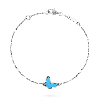 ¡®lume Jewelry¡¯BUTTERFLY TURQUOISE BUTTERFLY BRACELET SILVER