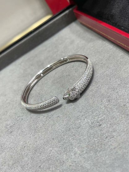 ¡®lume Jewelry¡¯PANTHERE FULL DIAMOND OPEN BRACELET