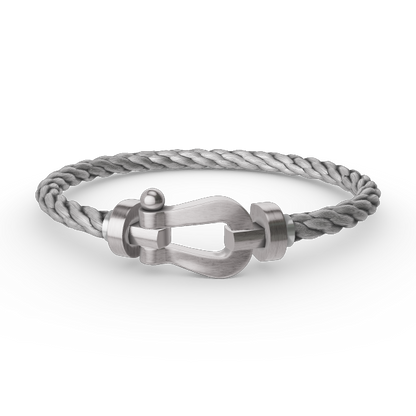 ¡®lume Jewelry¡¯FORCE LARGE HORSESHOE NO DIAMOND BRACELET SILVER