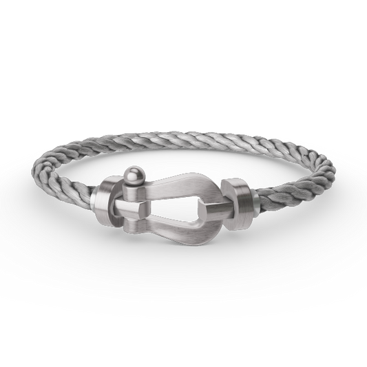 ¡®lume Jewelry¡¯FORCE LARGE HORSESHOE NO DIAMOND BRACELET SILVER