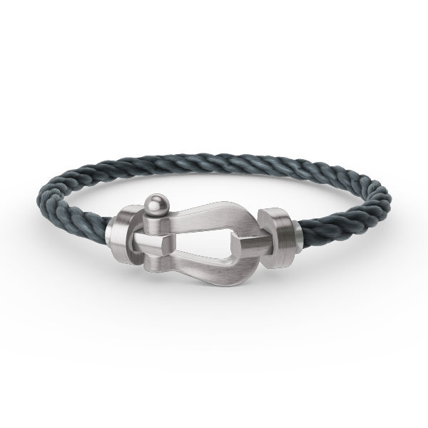 ¡®lume Jewelry¡¯FORCE LARGE HORSESHOE NO DIAMOND BRACELET SILVER