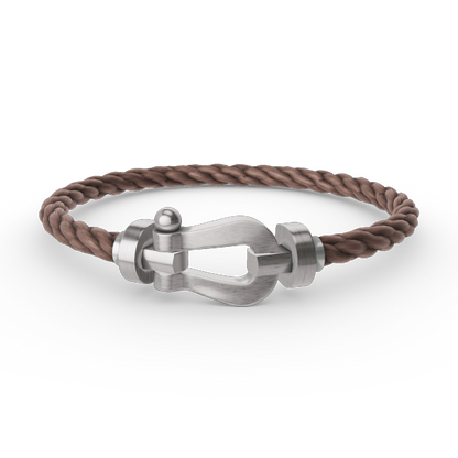 ¡®lume Jewelry¡¯FORCE LARGE HORSESHOE NO DIAMOND BRACELET SILVER