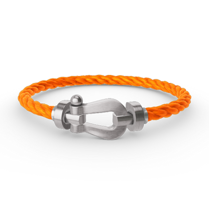 ¡®lume Jewelry¡¯FORCE LARGE HORSESHOE NO DIAMOND BRACELET SILVER