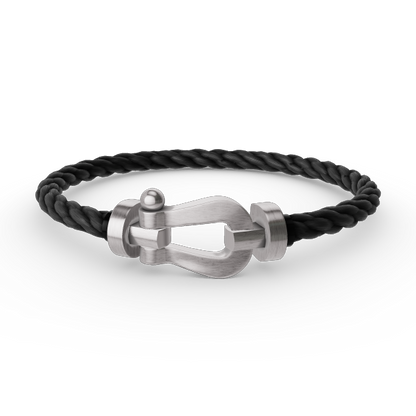 ¡®lume Jewelry¡¯FORCE LARGE HORSESHOE NO DIAMOND BRACELET SILVER