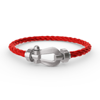 ¡®lume Jewelry¡¯FORCE LARGE HORSESHOE NO DIAMOND BRACELET SILVER