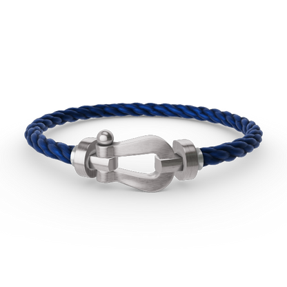 ¡®lume Jewelry¡¯FORCE LARGE HORSESHOE NO DIAMOND BRACELET SILVER