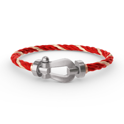 ¡®lume Jewelry¡¯FORCE LARGE HORSESHOE NO DIAMOND BRACELET SILVER