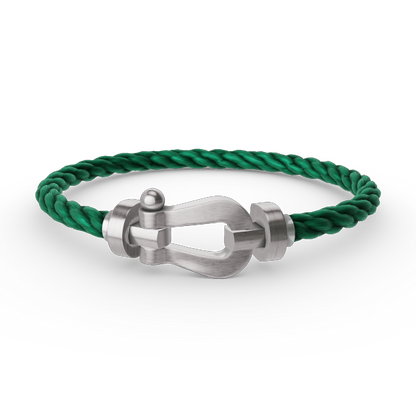 ¡®lume Jewelry¡¯FORCE LARGE HORSESHOE NO DIAMOND BRACELET SILVER