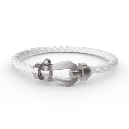 ¡®lume Jewelry¡¯FORCE LARGE HORSESHOE NO DIAMOND BRACELET SILVER