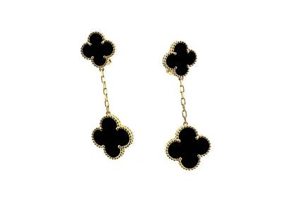 ¡®lume Jewelry¡¯CLOVER 2 MOTIFS  EARRINGS (MULTIPLE CHOICESC