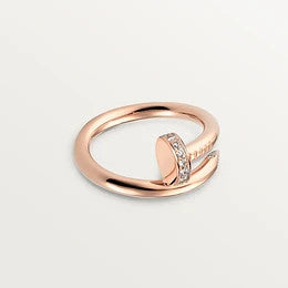 ¡®lume Jewelry¡¯JUSTE RING 2.65MM PINK GOLD DIAMOND