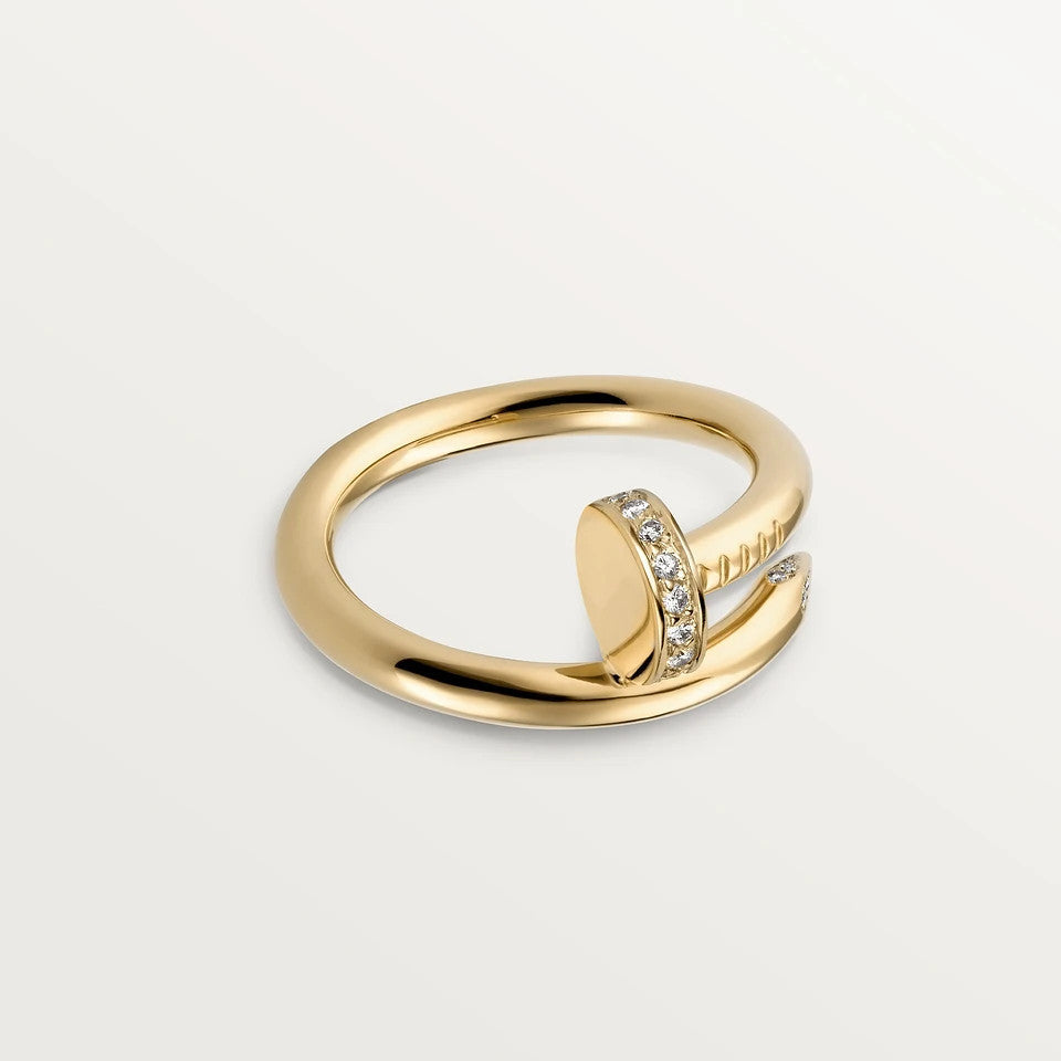 ¡®lume Jewelry¡¯JUSTE RING 2.65MM GOLD DIAMOND